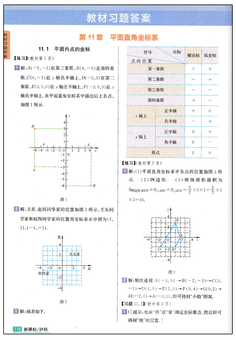 2019版新課標滬科版尖子生學(xué)案八年級上冊數(shù)學(xué)參考答案