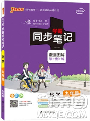 2019版pass綠卡圖書初中學(xué)霸同步筆記化學(xué)九年級人教版參考答案