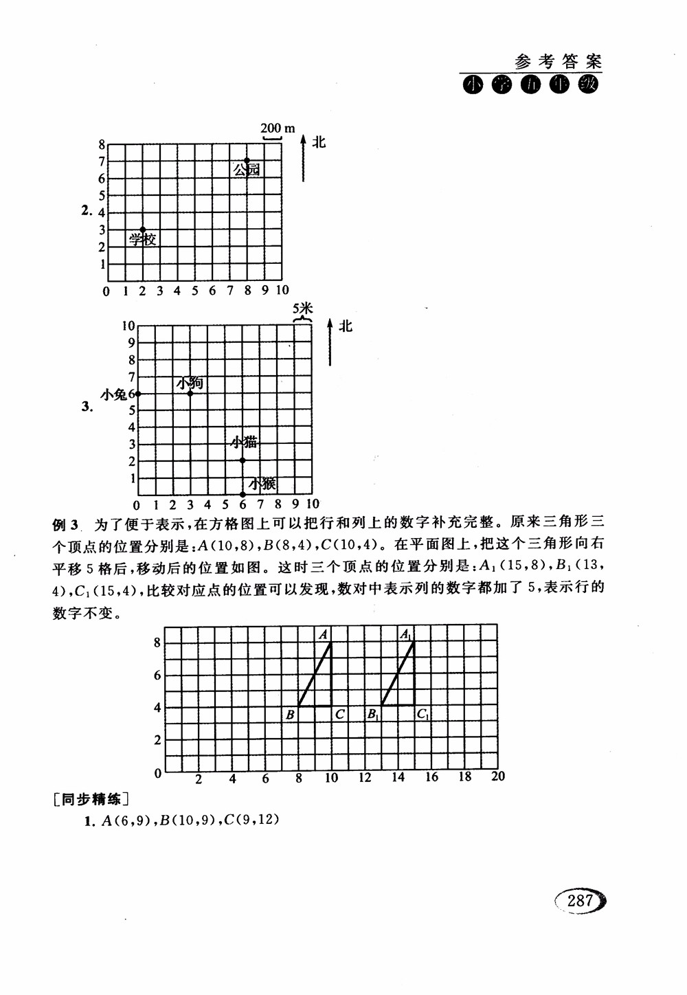 2018年人教版同步奧數(shù)培優(yōu)小學(xué)生五年級參考答案