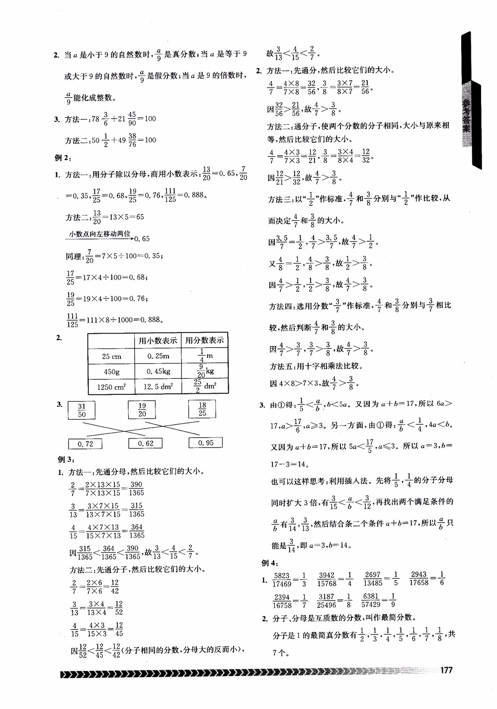 2018年南京出版社奧數(shù)輔導(dǎo)班小學(xué)五年級(jí)數(shù)學(xué)參考答案