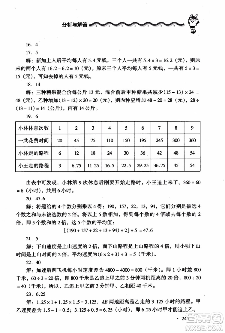 2018新課標(biāo)小學(xué)數(shù)學(xué)應(yīng)用題大全四年級(jí)參考答案