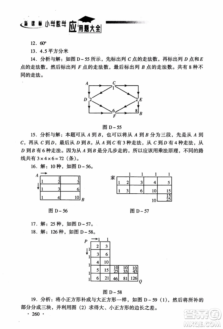 2018新課標(biāo)小學(xué)數(shù)學(xué)應(yīng)用題大全四年級(jí)參考答案