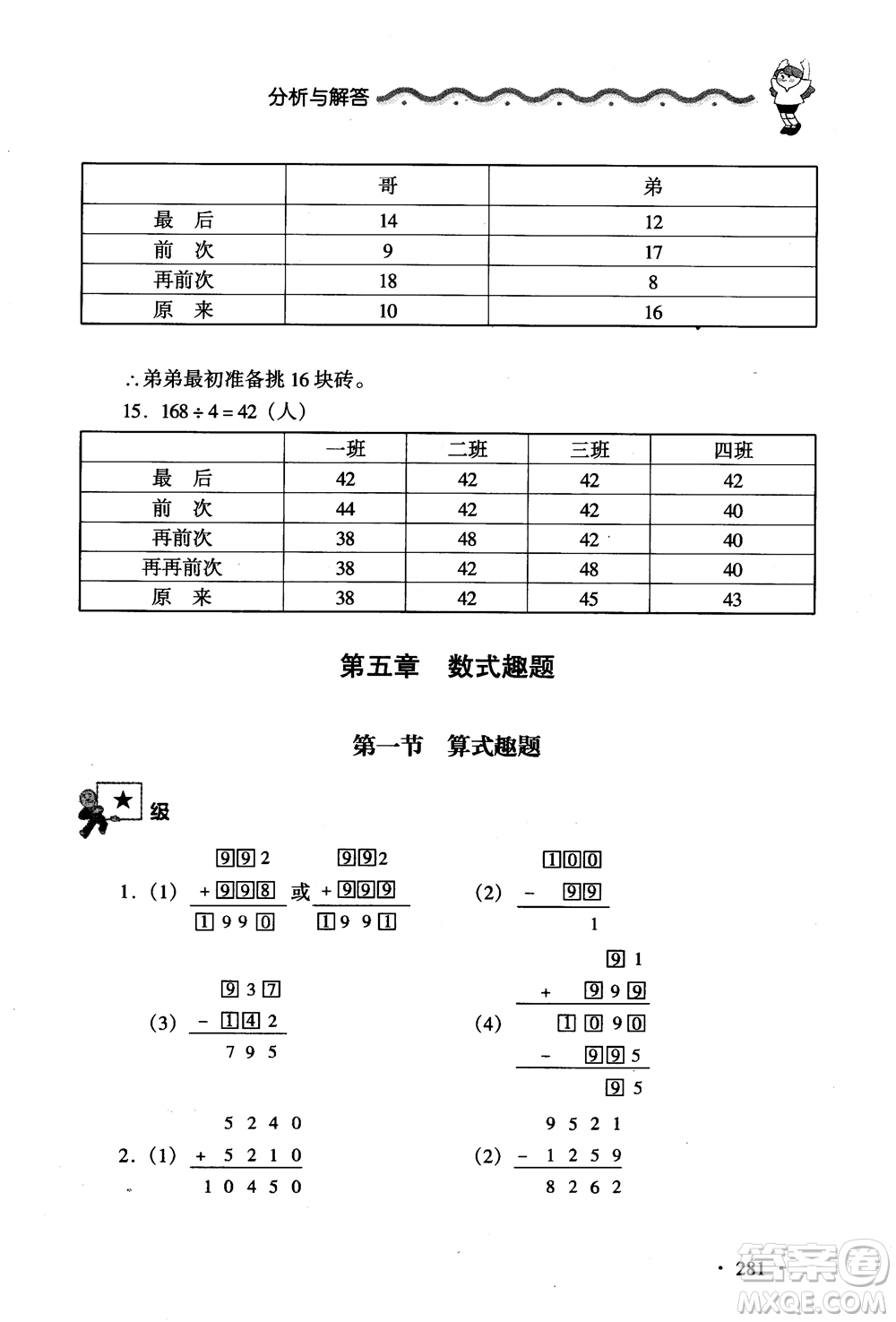 2018新課標(biāo)小學(xué)數(shù)學(xué)應(yīng)用題大全四年級(jí)參考答案