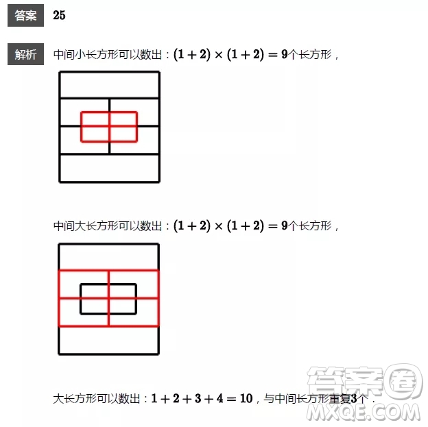 中國兩個(gè)字有幾個(gè)長方形