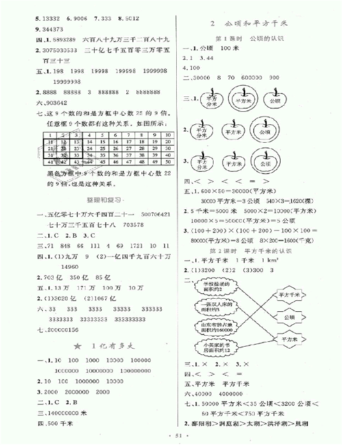 2018年小學(xué)同步測控優(yōu)化設(shè)計四年級數(shù)學(xué)上冊人教版增強(qiáng)版答案