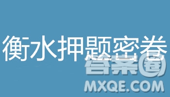 衡水中學(xué)2018年高考考前押題密卷五語文試卷及答案解析