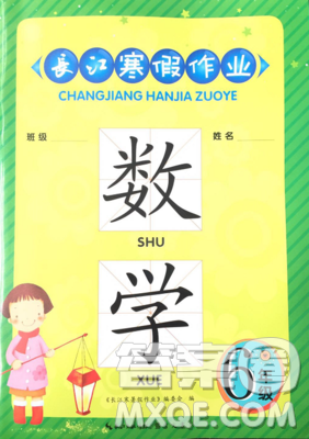 2019長(zhǎng)江寒假作業(yè)六年級(jí)數(shù)學(xué)答案