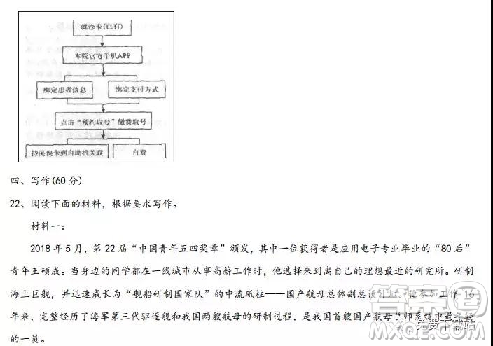 2019年河北省衡水中學高三年級八調(diào)考試語文答案