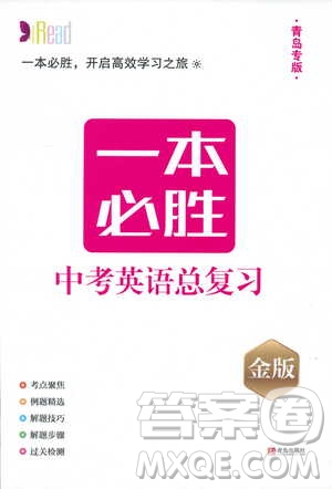 金版2019年一本必勝英語中考英語總復(fù)習(xí)青島專版參考答案