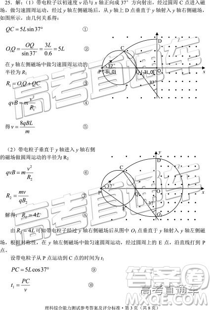 2019年云南省二統(tǒng)文理綜試題及答案