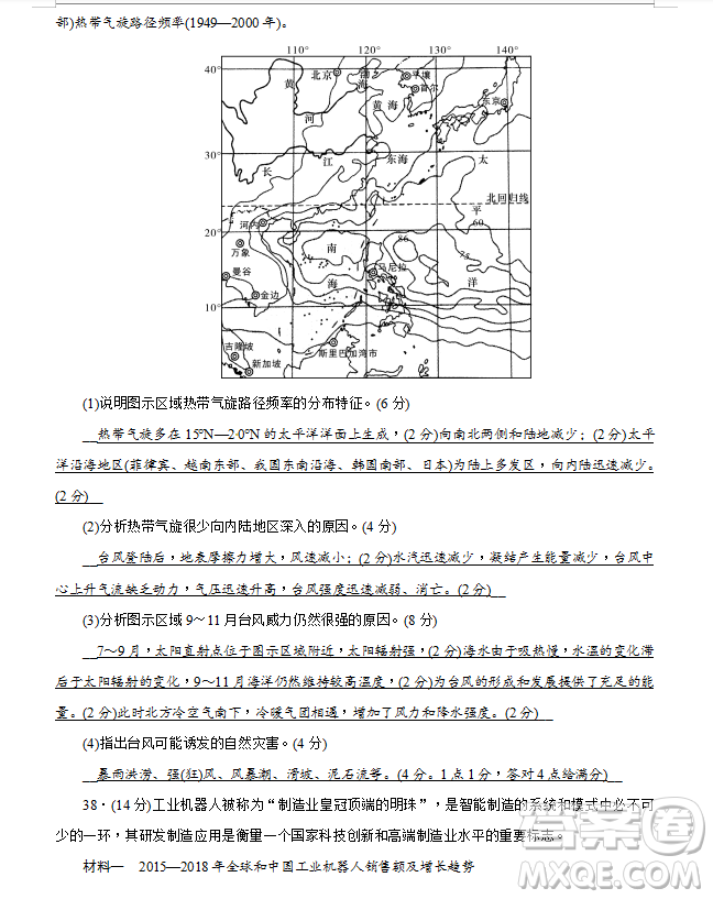 2019年炎德大聯(lián)考湖南師大附中高三月考試卷七文理綜試題及答案