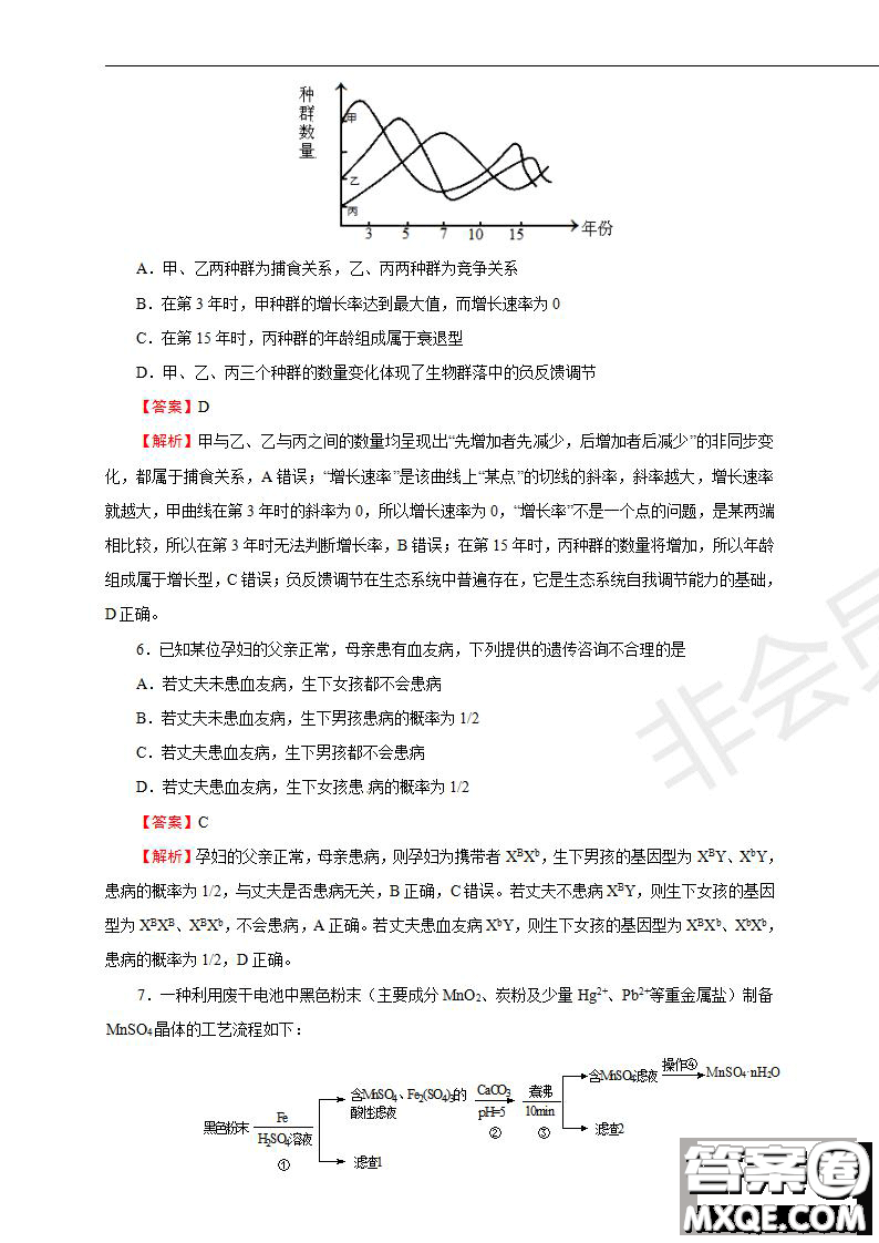 2019年普通高等學(xué)校招生全國(guó)統(tǒng)一考試?yán)砜凭C合一試題及參考答案