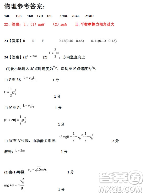 2019年衡水中學(xué)高三考前模擬卷文理綜試題及參考答案