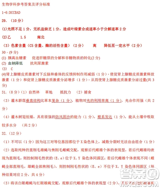 2019年衡水中學(xué)高三考前模擬卷文理綜試題及參考答案