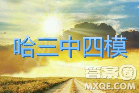 2019年哈三中四模語(yǔ)文試題及參考答案