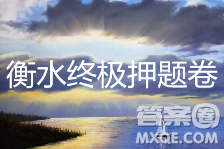 2019年衡水中學(xué)終極押題卷語文試題及答案