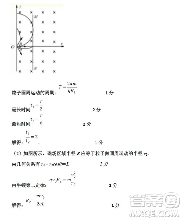 2019河北衡水中學高考前最后一次模擬理綜試題及答案