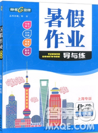 上海大學(xué)出版社2019鐘書(shū)金牌暑假作業(yè)導(dǎo)與練高一化學(xué)上海專(zhuān)版答案