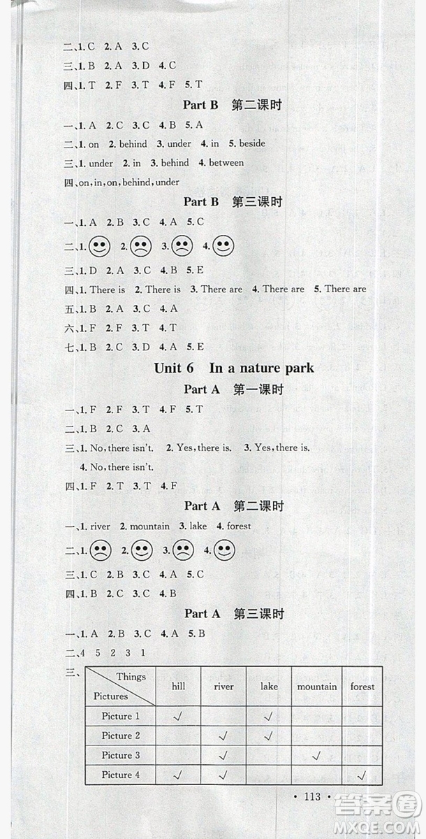 廣東經(jīng)濟(jì)出版社2019名校課堂英語(yǔ)五年級(jí)上冊(cè)人教PEP版答案