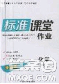 2019標(biāo)準(zhǔn)課堂作業(yè)九年級化學(xué)上冊魯教版答案