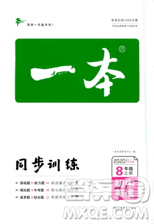 2020一本同步訓練八年級初中英語上冊人教版答案