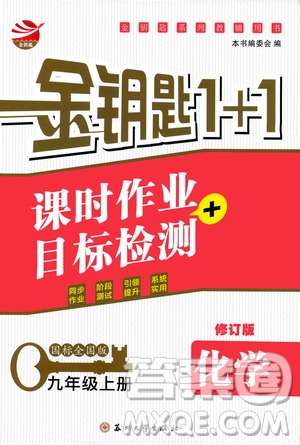 2019金鑰匙1+1課時(shí)作業(yè)+目標(biāo)檢測(cè)九年級(jí)上冊(cè)化學(xué)國(guó)標(biāo)全國(guó)版答案