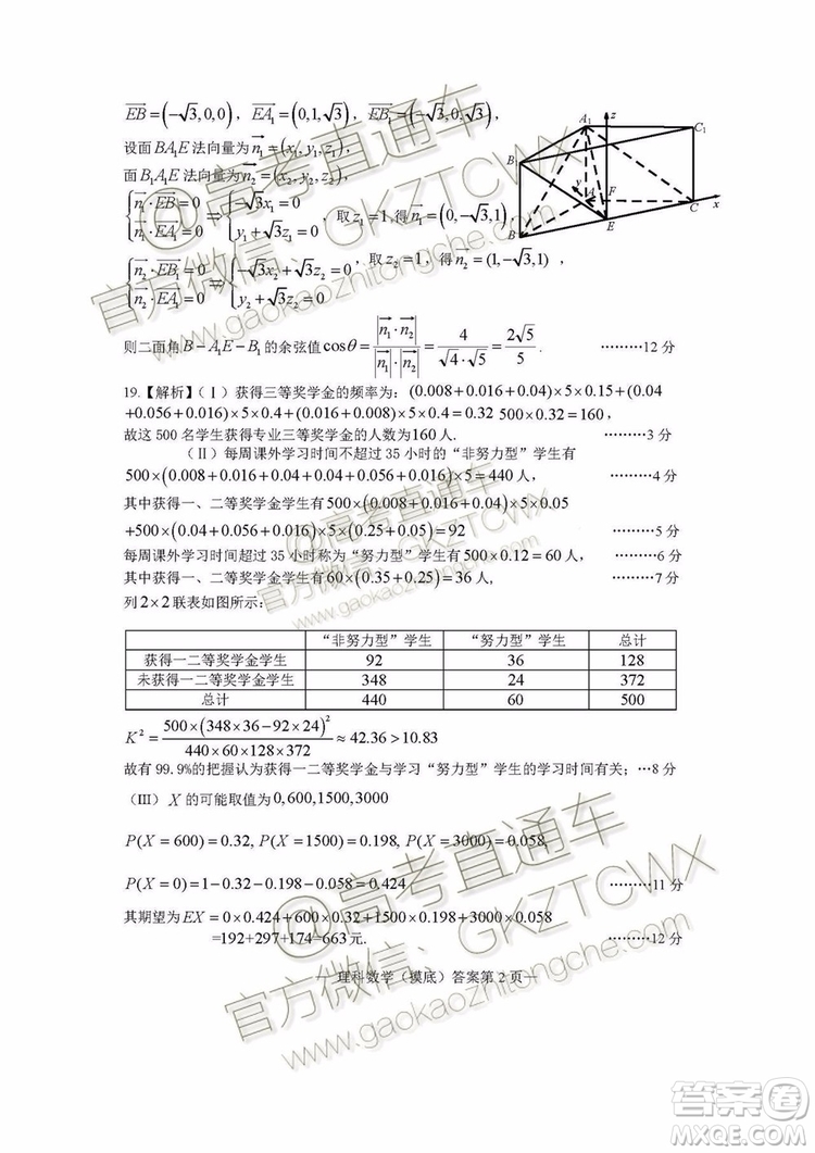 2020南昌高三摸底考文理數(shù)試題及參考答案