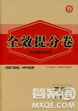 2019全效提分卷九年級全一冊英語人教版答案