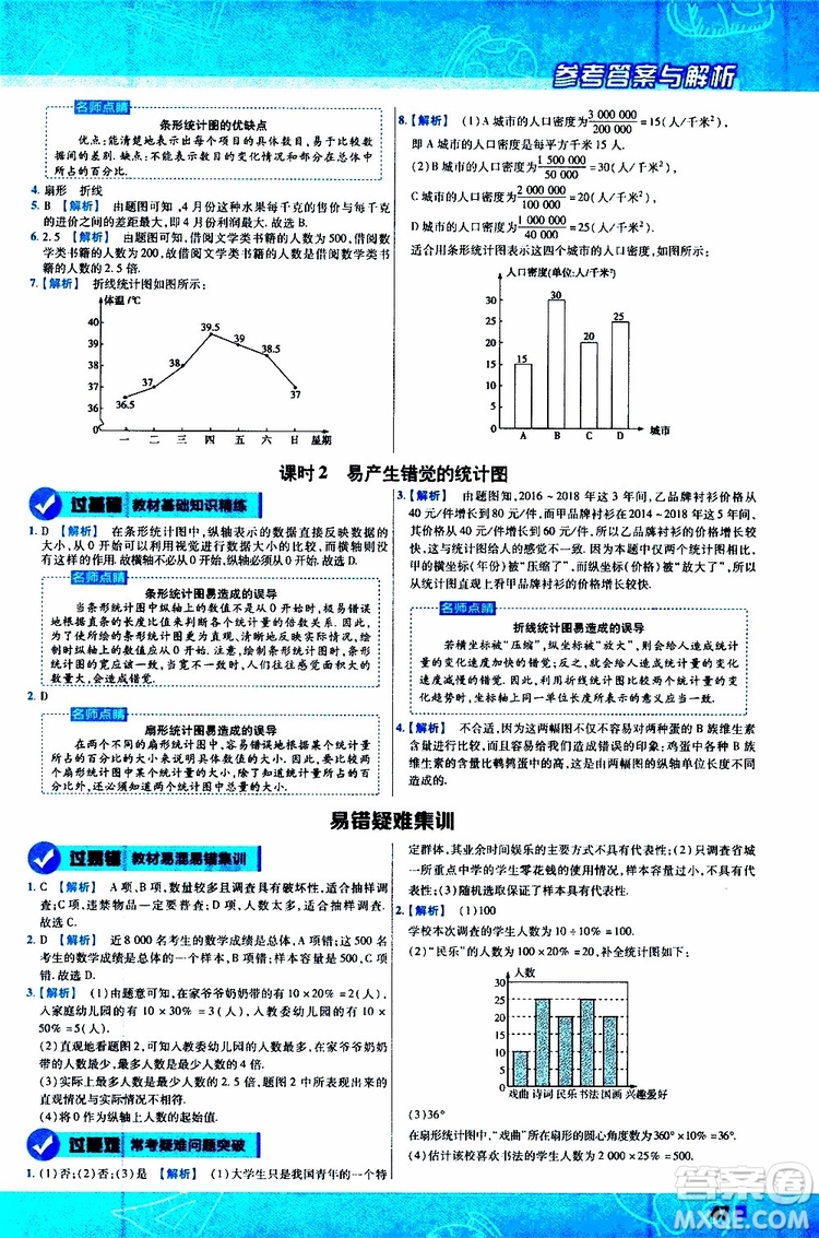 2020版一遍過(guò)初中數(shù)學(xué)七年級(jí)上冊(cè)BS版北師版參考答案