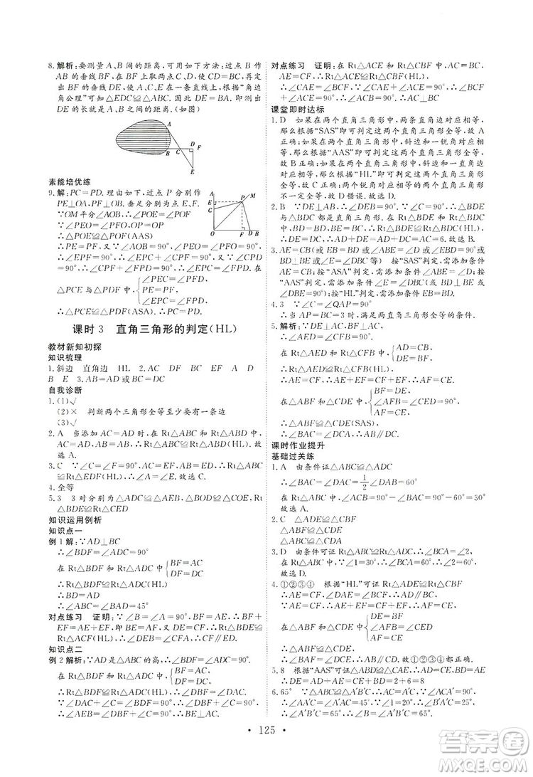 海南出版社2019新課程同步練習(xí)冊(cè)數(shù)學(xué)八年級(jí)上冊(cè)人教版答案