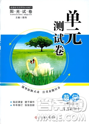 江西高校出版社2019陽光試卷單元測試卷七年級數(shù)學(xué)上冊人教版答案