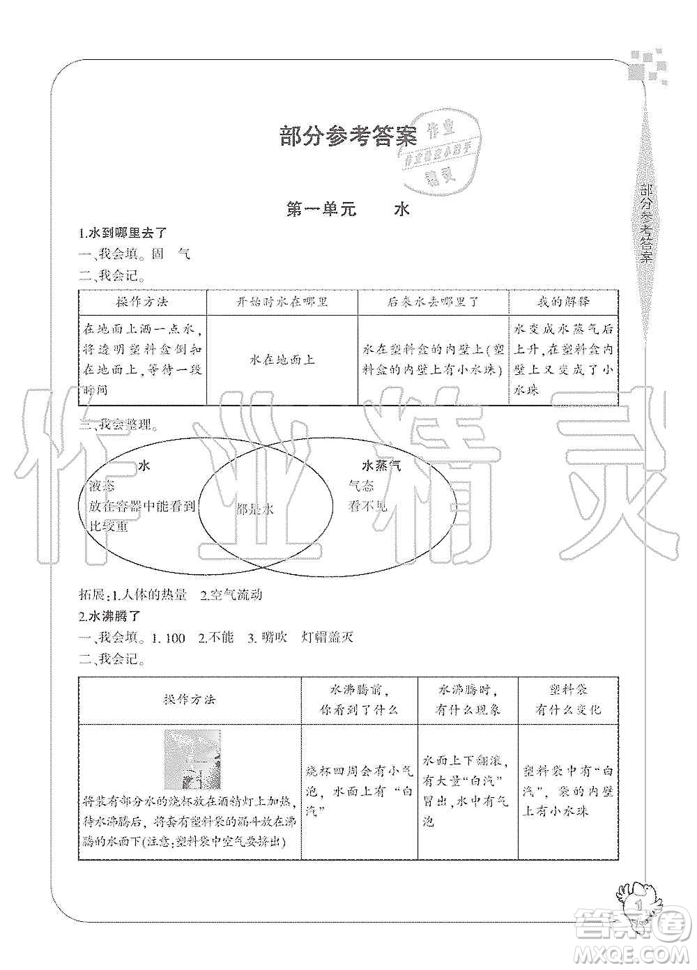 寧波出版社2019新課標(biāo)學(xué)習(xí)方法指導(dǎo)叢書(shū)三年級(jí)科學(xué)上冊(cè)人教版答案