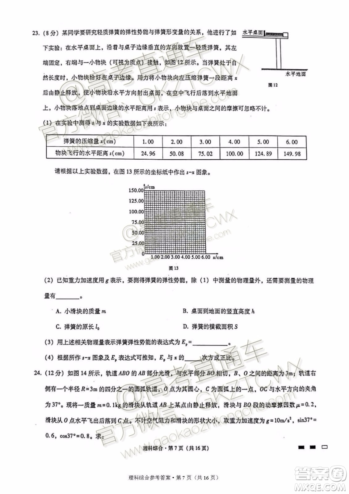 2020屆云師大附中高考適應(yīng)性月考四理科綜合試題及參考答案