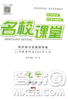 廣東經(jīng)濟(jì)出版社2020年春名校課堂九年級化學(xué)下冊魯教版答案