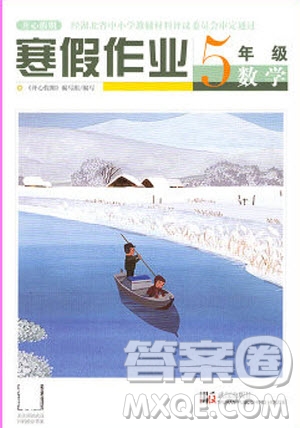 武漢出版社2020年開(kāi)心假期寒假作業(yè)數(shù)學(xué)五年級(jí)人教版答案