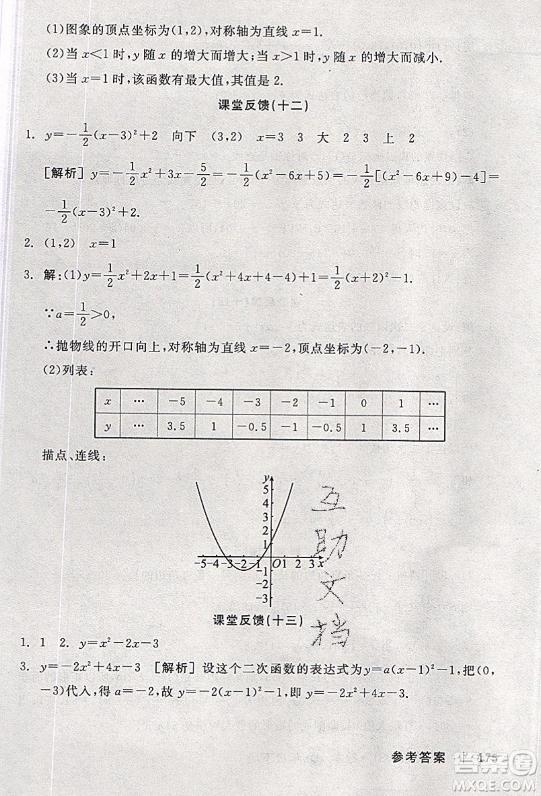 陽光出版社2020年全品學(xué)練考數(shù)學(xué)九年級下冊新課標(biāo)BS北師版答案