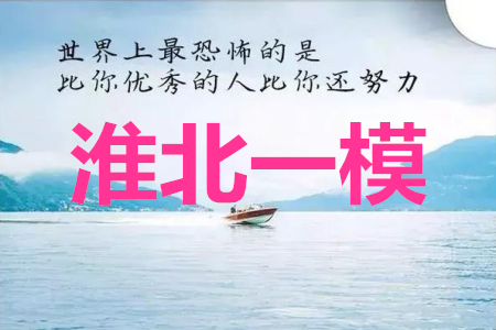 淮北市2020屆高三第一次模擬考試?yán)頂?shù)試題及答案