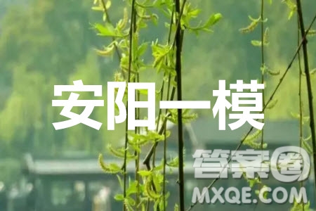 安陽市2020屆高三年級(jí)第一次模擬考試文科數(shù)學(xué)答案