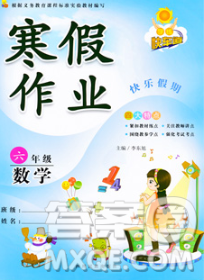 2020新版學(xué)練快車道快樂假期寒假作業(yè)六年級數(shù)學(xué)人教版答案