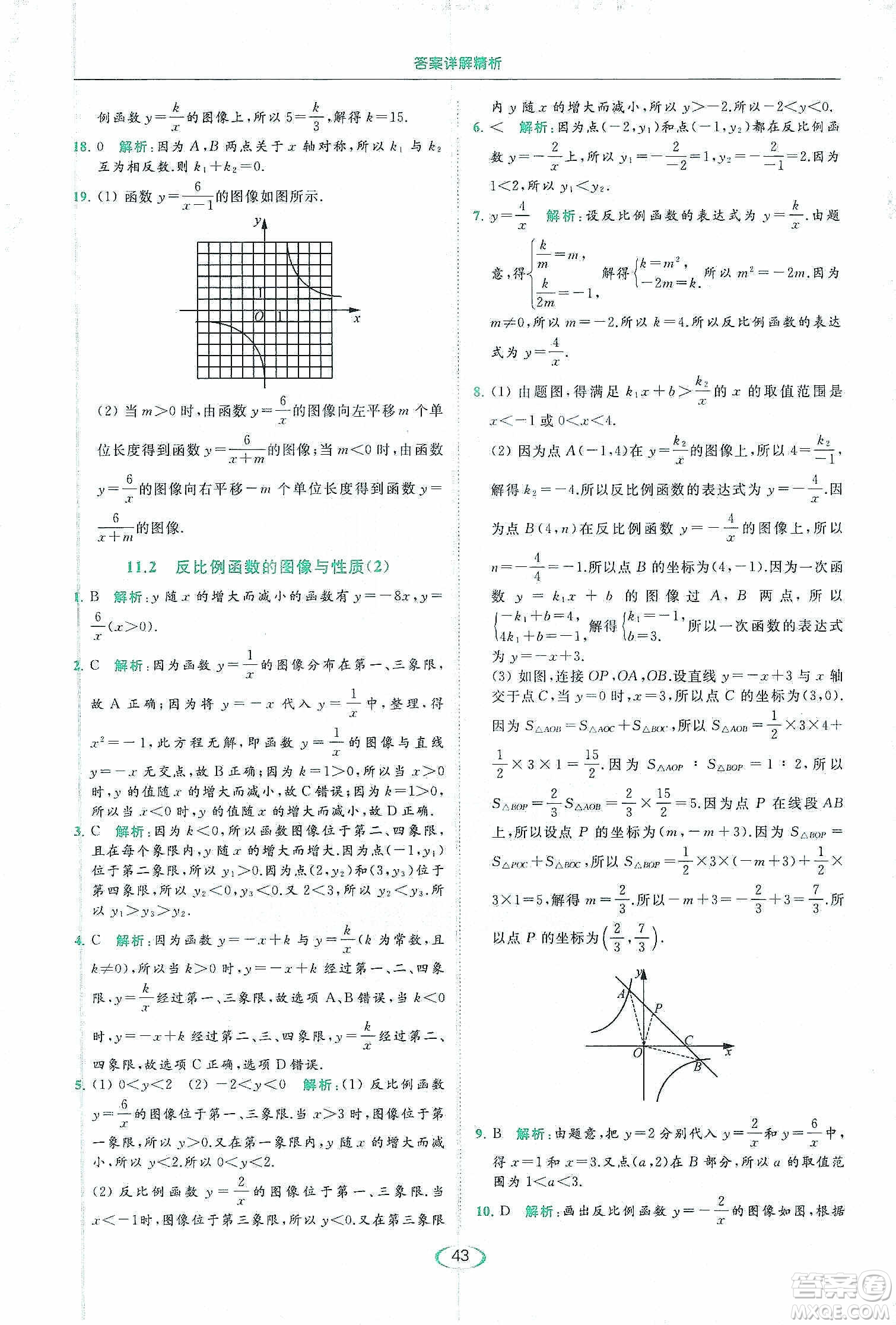 云南美術(shù)出版社2020亮點(diǎn)給力提優(yōu)課時(shí)作業(yè)本八年級(jí)下冊(cè)數(shù)學(xué)新課標(biāo)江蘇版答案