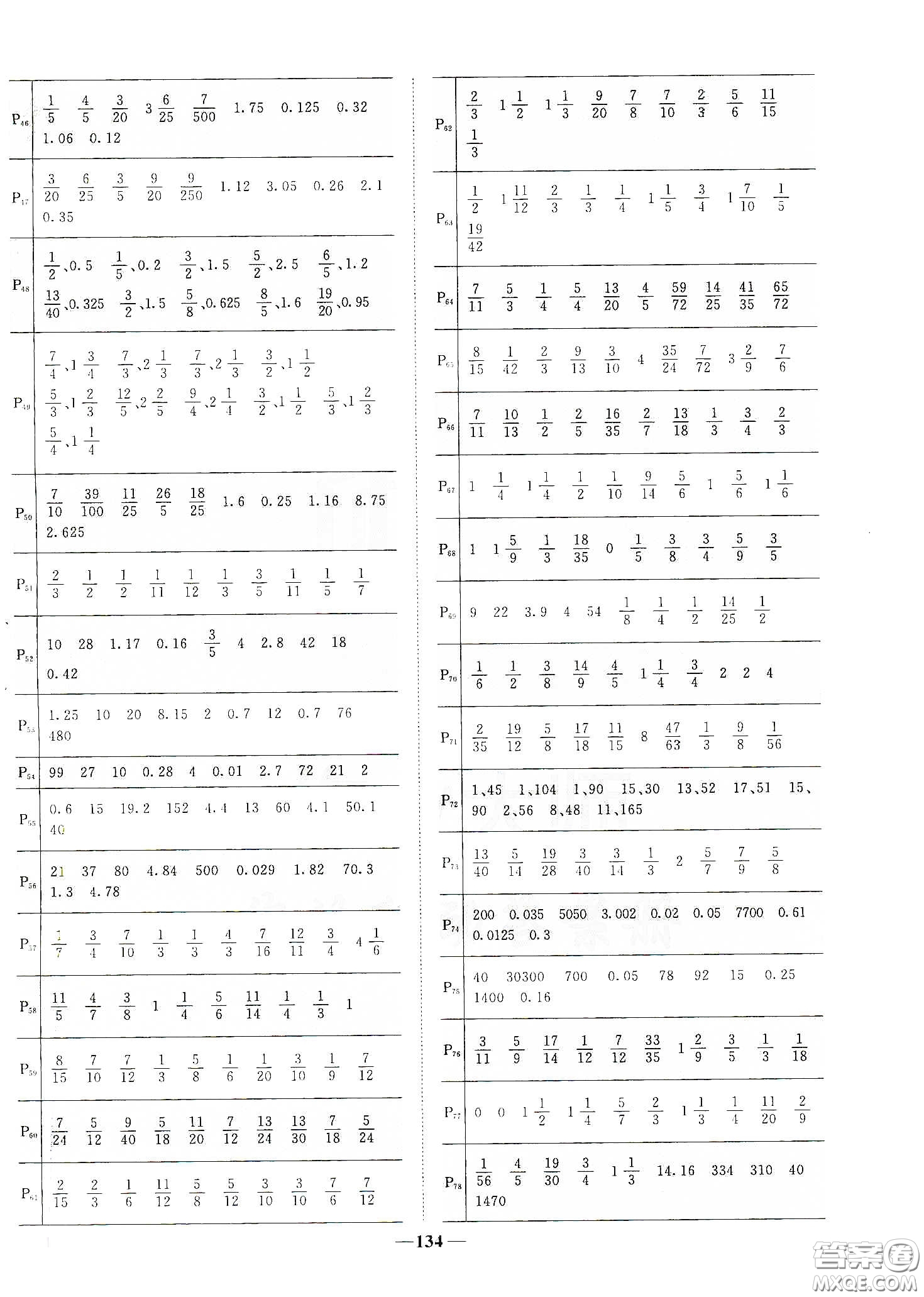 宇軒圖書2020春陽(yáng)光同學(xué)課時(shí)優(yōu)化作業(yè)五年級(jí)數(shù)學(xué)下冊(cè)人教版天津適用答案