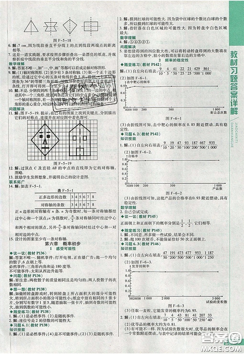 萬向思維2020年倍速學(xué)習(xí)法七年級(jí)數(shù)學(xué)下北師大版參考答案