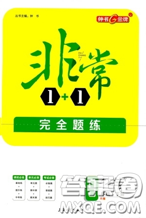 鐘書(shū)金牌2020年非常1+1完全題練九年級(jí)下冊(cè)化學(xué)R版人教版參考答案