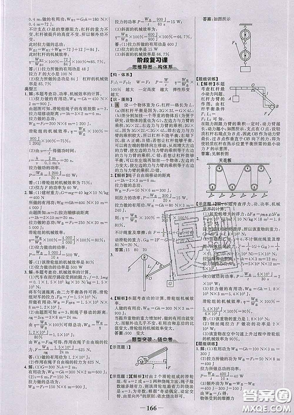 2020新版世紀(jì)金榜金榜學(xué)案八年級(jí)物理下冊(cè)滬科版答案