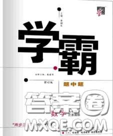 2020新版經(jīng)綸學典學霸題中題八年級數(shù)學下冊人教版答案