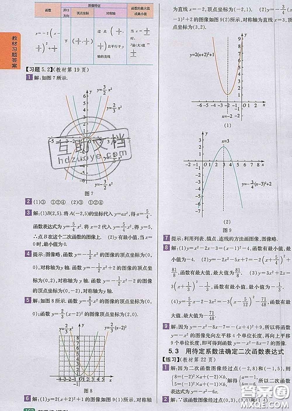 吉林人民出版社2020春尖子生學案九年級數(shù)學下冊蘇科版答案