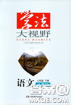 湖南教育出版社2020年學(xué)法大視野語(yǔ)文八年級(jí)下冊(cè)人教版參考答案