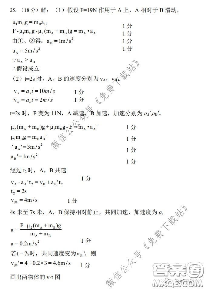 昆明第一中學(xué)2020屆高中新課標(biāo)高三第六次考前基礎(chǔ)強(qiáng)化理科綜合答案