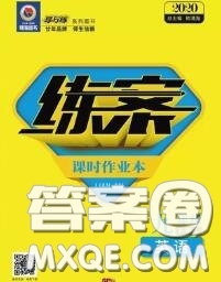 2020新版練案課時(shí)作業(yè)本九年級(jí)英語(yǔ)下冊(cè)人教版答案