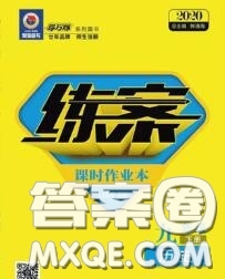 2020新版練案課時(shí)作業(yè)本九年級(jí)歷史下冊(cè)人教版答案